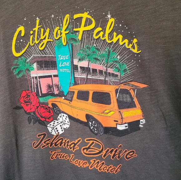 SWAPPED - NWOT City of Palms Tee - Picture 5 of 10